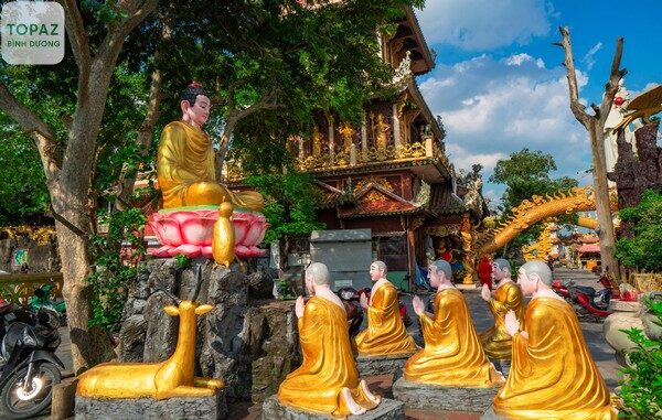 Hình ảnh các vị Phật chùa Châu Thới