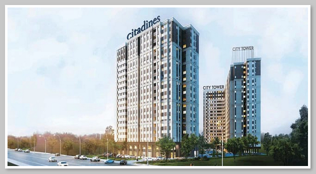 Citadines Central Binh Duong là khách sạn sang trọng bậc nhất ở Thuận An Bình Dương